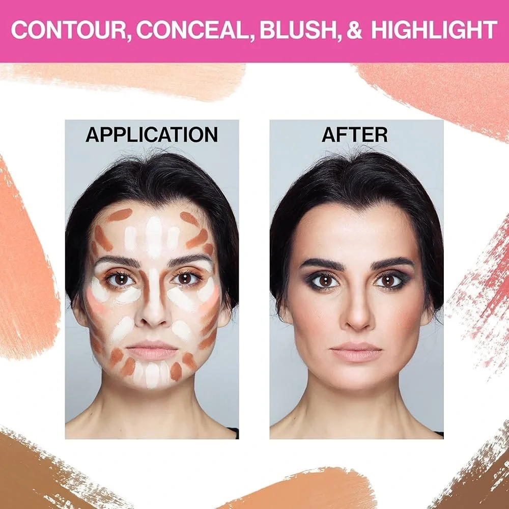 4pcs wet n wild MegaGlo Makeup Stick Conceal, Contour, Highlight .21oz